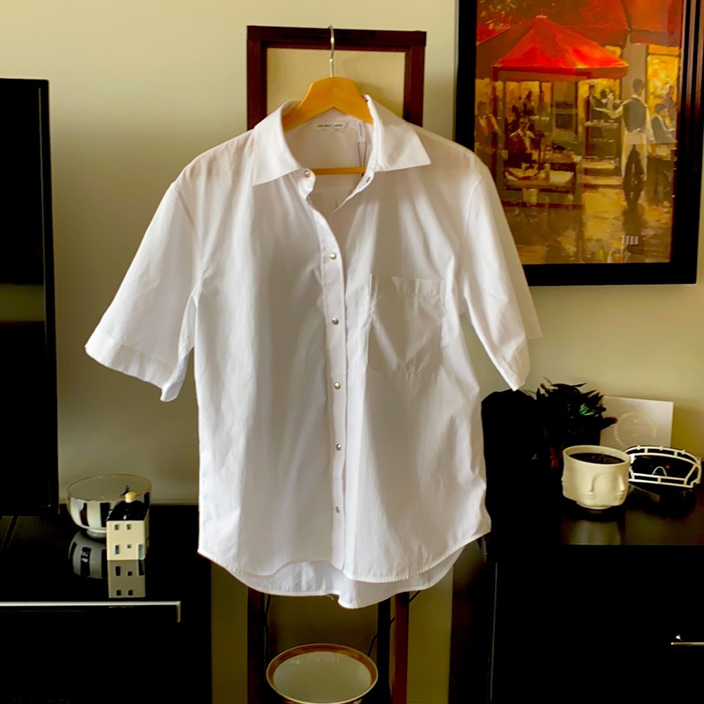 Helmut Lang white shirt new